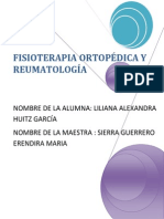 FISIOTERAPIA ORTOPÉDICA Y REUMATOLOGÍA portada