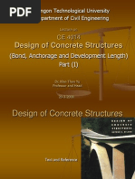 Bond Anchorage and Development Length