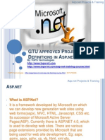 GTU approved Project Definitions in Asp.net.ppt