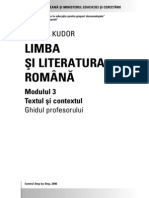 A Doua Sansa - Secundar - Limba Si Literatura Romana - Profesor - 3
