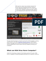Remove NSA Virus Demanding $300 - Your Computer Has Been Locked