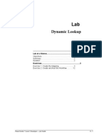 Dynamic Lookup: Lab at A Glance................................................................ 2