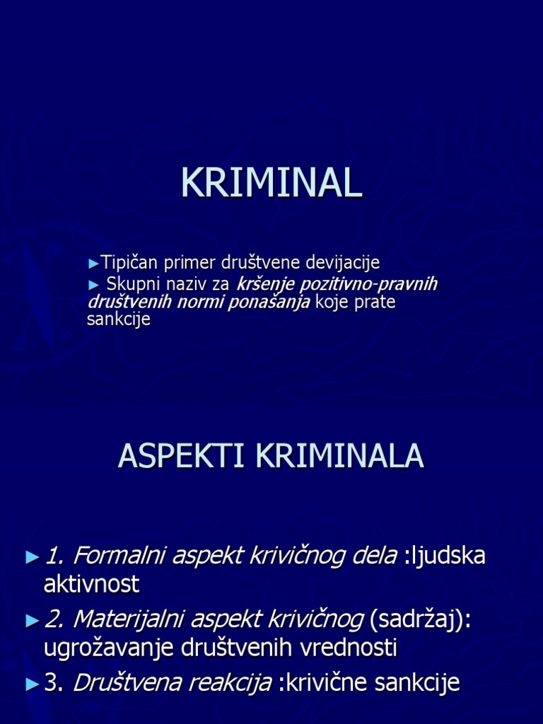 KRIMINAL | PDF