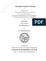 Download seminar reportpdf3D holographic technology by Abin Baby SN180468867 doc pdf