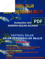 Protokol Dalam Pengendalian Majlis