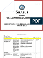 Silabus Sayangi Hewan Dan Tumbuhan Di Sekitar Kls III - Ok