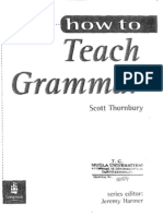 Harmer How To Teach Grammar PDF