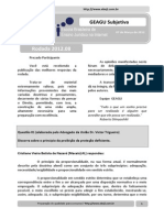 Resultado GEAGU Subjetiva - Rodada 2012.08 (Ata) PDF