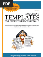 Download Document Templates for Business Professionals by getfiles SN18048540 doc pdf