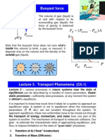 Lecture 3 Transport Phenomena