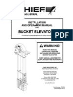 Chief Agri/Industerial Bucket Elevator Manual