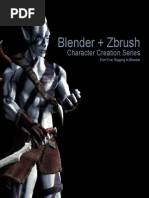 Blender + Zbrush: Character Creation Series