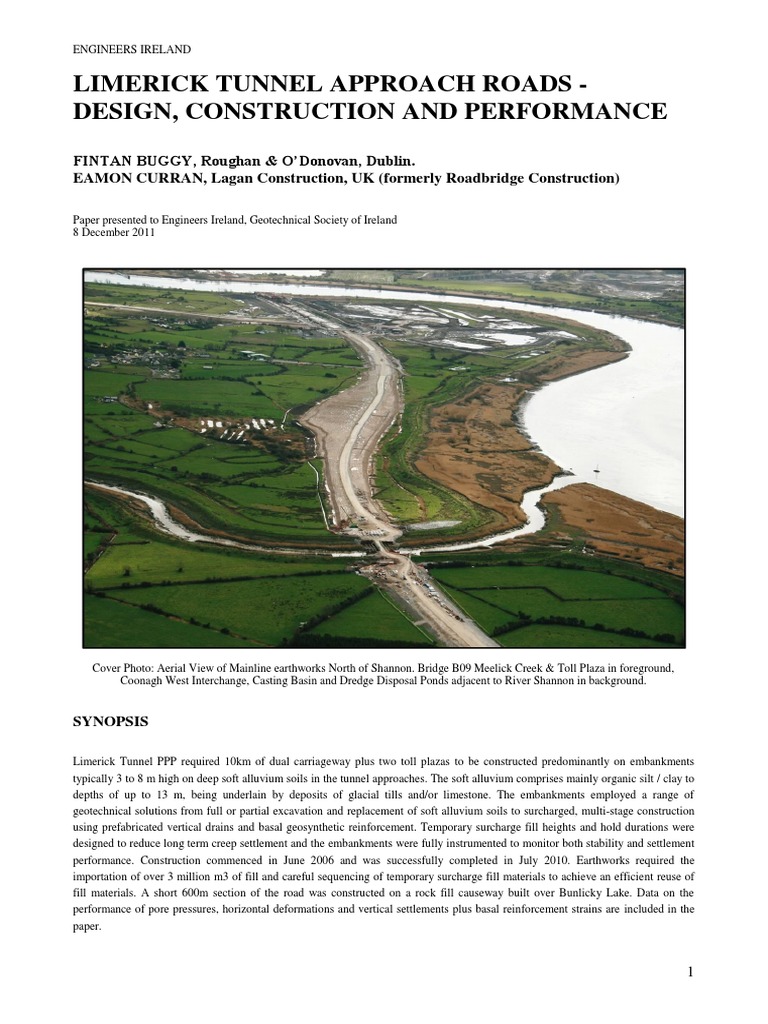 Limerick Southern Ring Road Phase II Tunnel Approach Roads PDF