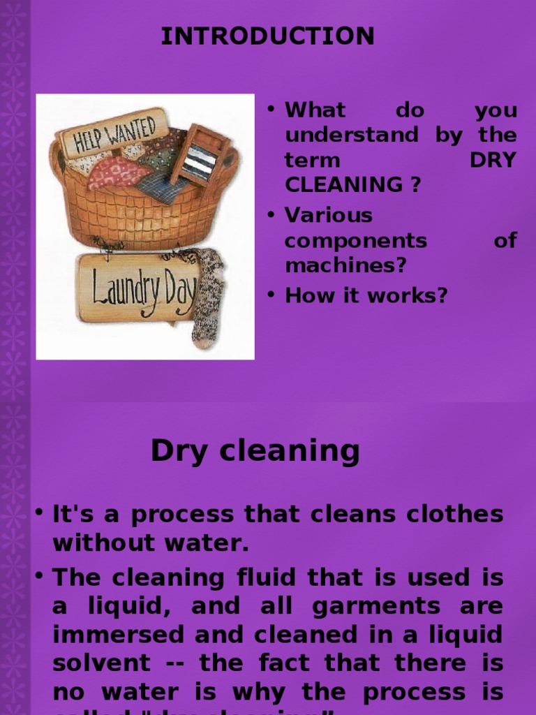 How to Properly Use Dry Cleaning Solvent