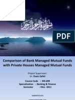 Comparison of Different Sectors of Mutual Fund