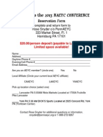 ROAD TRIP Registration Form PDF