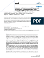 Changes in The Total Leukocyte and Platelet Counts in Papuan and Non Papuan Adults From Northeast Papua PDF