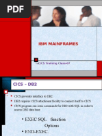 Ibm Mainframes: CICS Training Class-07