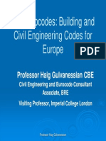 The Eurocodes: Building and Civil Engineering Codes For Europe