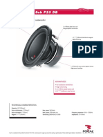 Subp25db Specification Sheet