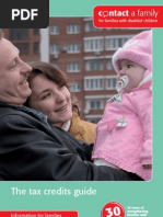 Download Contact a Family - The Tax Credits Guide by Contact a Family SN18052636 doc pdf