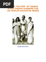 Download Nehru the Pimp of Gandhi Stole Gandhi Surname for His Muslim Daughter Indira by murky1 SN18053102 doc pdf