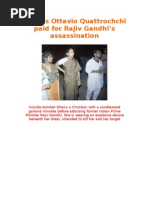 Download Sonias Ottavio Quattrochchi Paid for Rajiv Gandhi by murky1 SN18053175 doc pdf