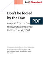 Don't Be Fooled by the Law Report