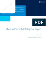 Microsoft Security Intelligence Report Volume 15