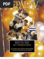 Download DePauw Magazine Summer 2007 by DePauw University SN18056619 doc pdf