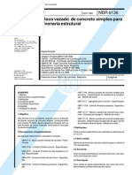 NBR 06136 - 1994 - Bloco Vazado de Concreto Simples Para Alvenaria Estrutural