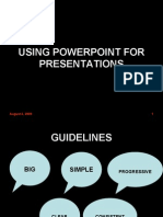 Power Point Presentation Skills