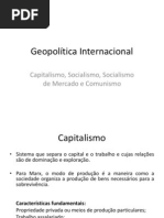 [4a Aula] Capitalismo, Socialismo e Comunismo