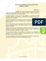 Arribo de Tienda Departamental Liverpool Generará 350 Empleos - Alcalde