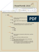 Breve Manual PowerPoint® 2010