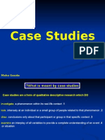 Case Studies