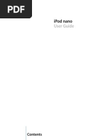 Download iPod Nano 4th Gen UserGuide by Batman1210 SN18058775 doc pdf