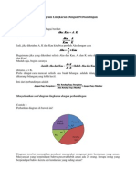 Penyelesaian Soal Diagram Lingkaran Dengan Perbandingan