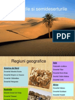 Deserturile Si Semideserturile