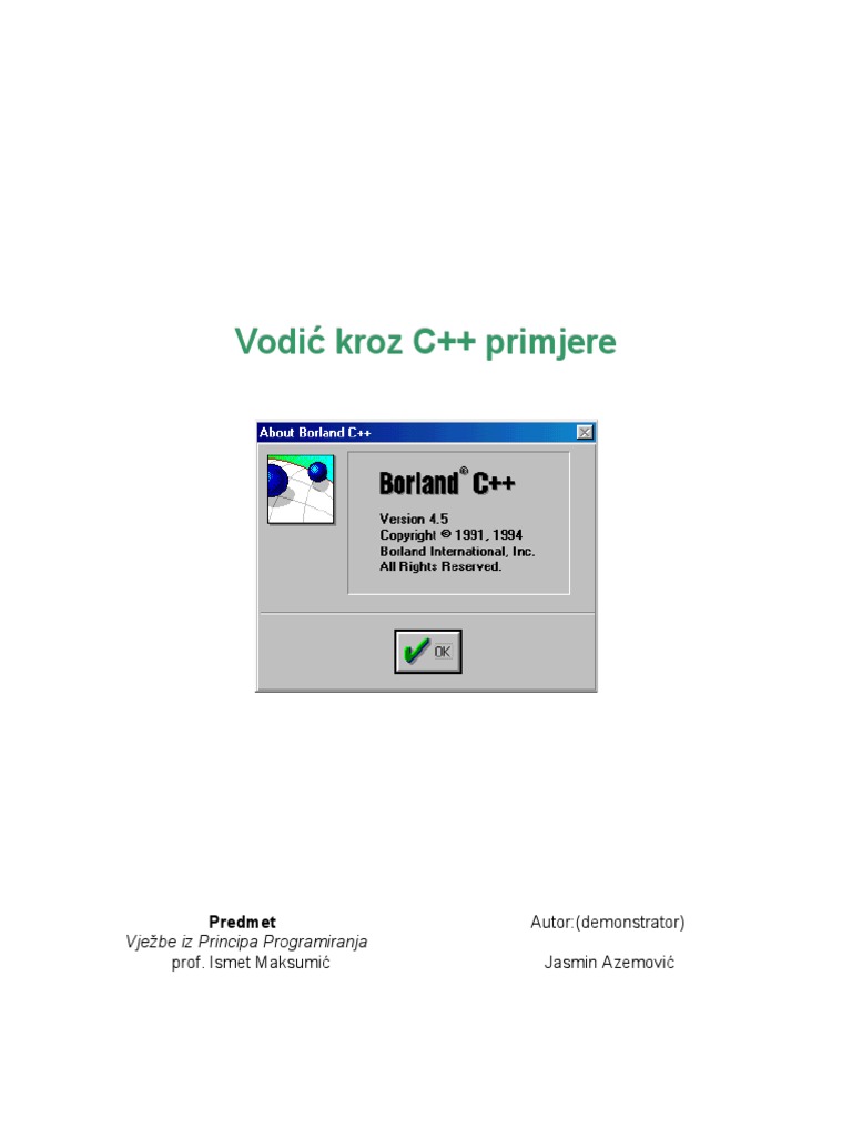 Skripta C++ (Zadaci) PDF