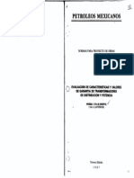 2-251-02-Pemex-Evaluación de Características y Valores de Garantía de Transformadores de Distribución y Potencia