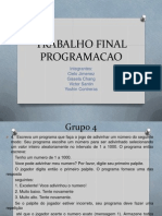 Trabalho Final Programacao