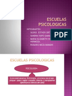 Escuelas Psicologicas