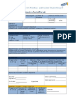 Student Growth Objective Form (Tiered)