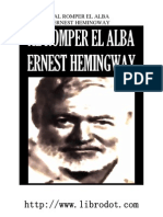 Al Romper El Alba - Ernest Hemingway