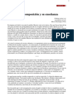 Acerca de La Composición y Su Enseñanza - M Etkin (Frag) PDF