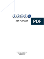 ACT FullTest1 PDF