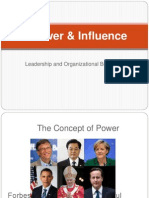 Power & Influence: Leadership and Organizational Behavior