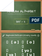 Korean Alphabet