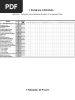Ejemplo de Presupuesto para Tesis | PDF | Presupuesto | Informática